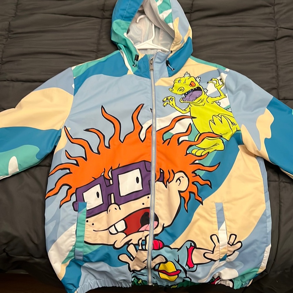 Men's Big Chucky Nickelodeon Windbreaker Jacket
